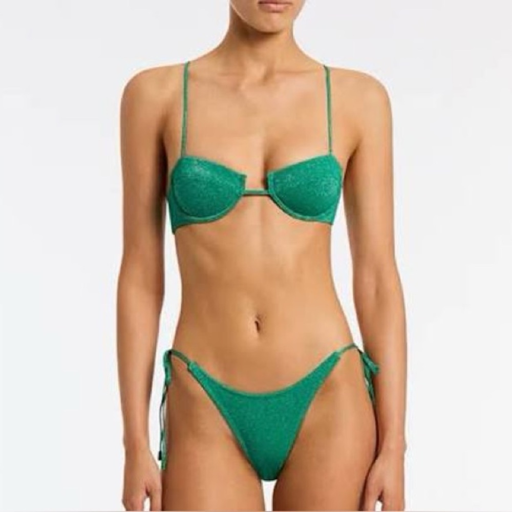 Triangl Swimwear Green Bikini